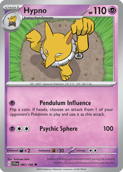 Hypno 083/198 Scarlet & Violet
