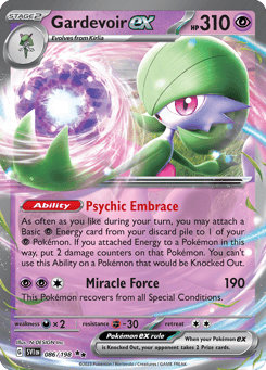 Gardevoir ex 086/198 Scarlet & Violet