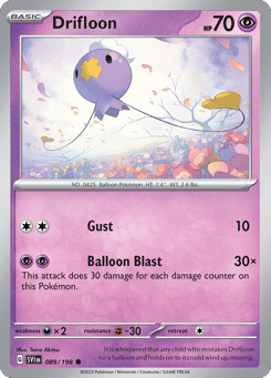 Drifloon 089/198 Scarlet & Violet