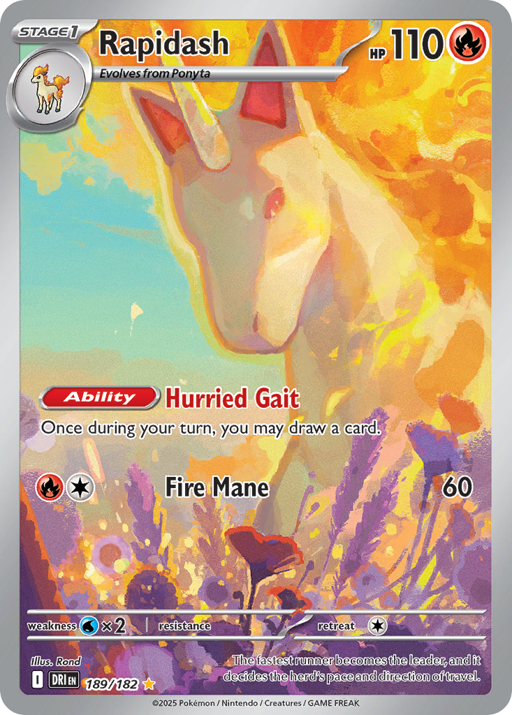 Rapidash 189/182 Destined Rivals