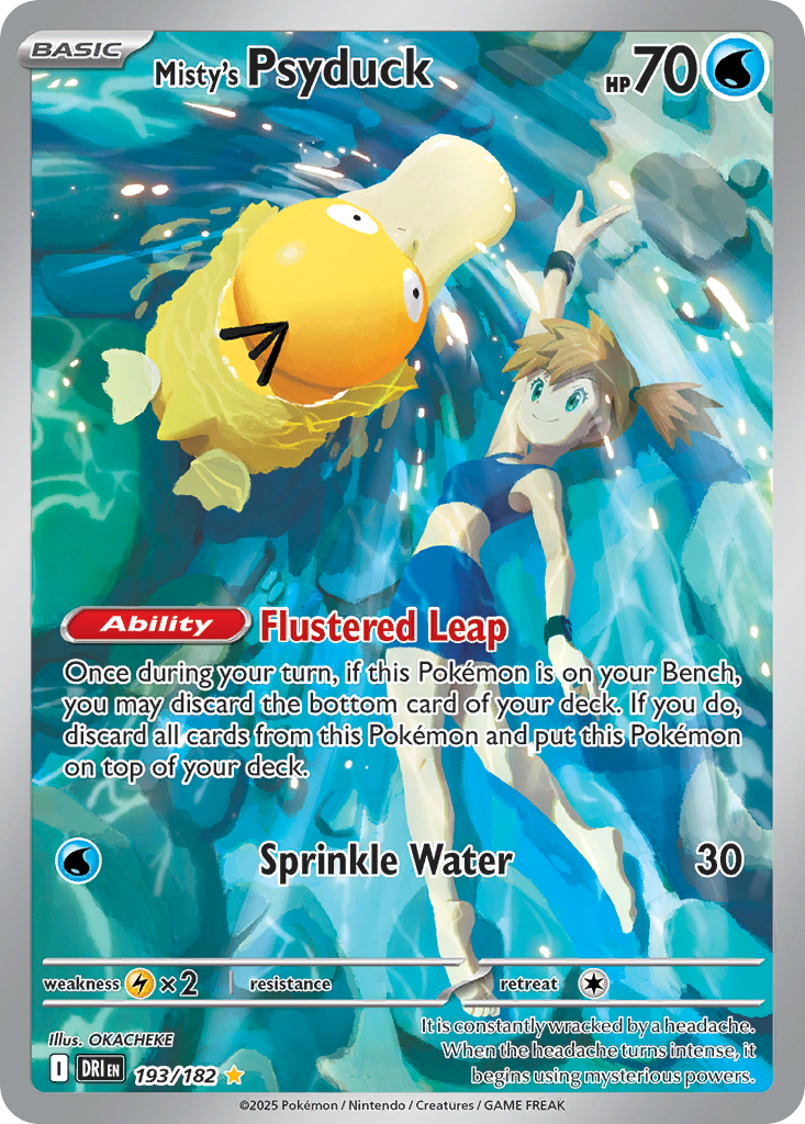 Misty's Psyduck 193/182 Destined Rivals