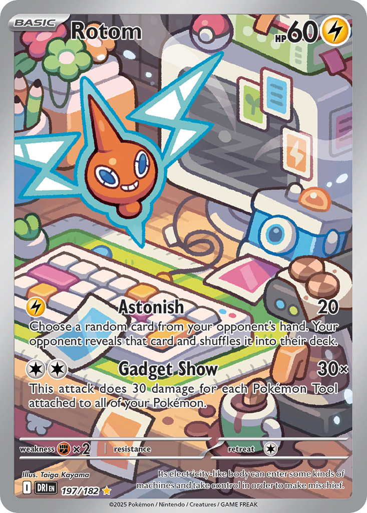 Rotom 197/182 Destined Rivals