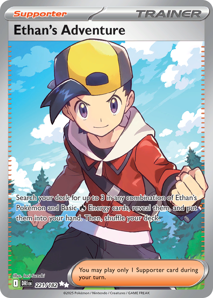 Ethan's Adventure 221/182 Destined Rivals