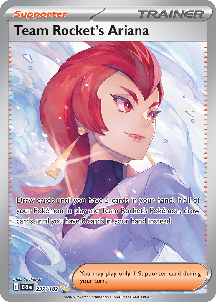 Team Rocket's Ariana 237/182 Destined Rivals