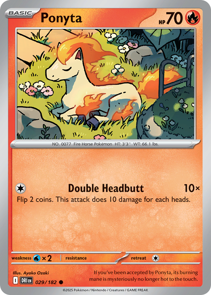 Ponyta 029/182 Destined Rivals