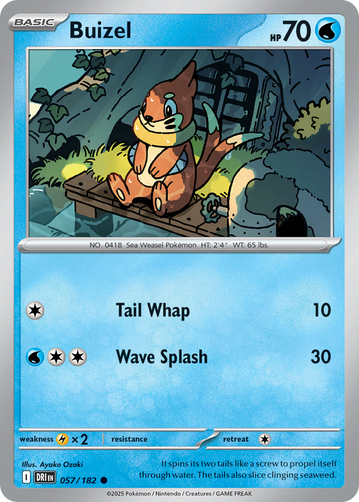 Buizel 057/182 Destined Rivals