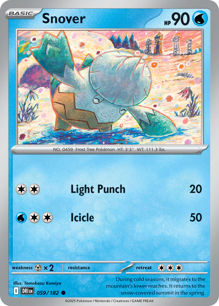 Snover 059/182 Destined Rivals