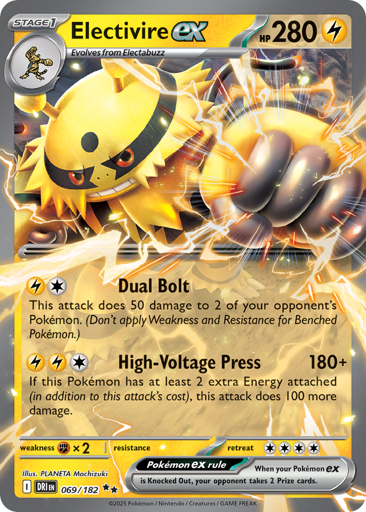 Electivire ex 069/182 Destined Rivals