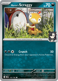 Marnie's Scraggy 132/182 Destined Rivals
