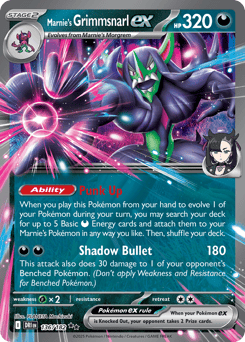Marnie's Grimmsnarl ex 136/182 Destined Rivals