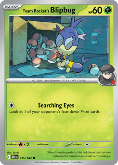 Team Rocket's Blipbug 015/182 Destined Rivals