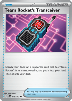 Team Rocket's Transceiver 178/182 Destined Rivals