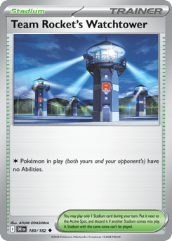 Team Rocket's Watchtower 180/182 Destined Rivals