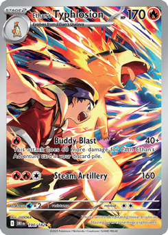 Ethan's Typhlosion 190/182 Destined Rivals
