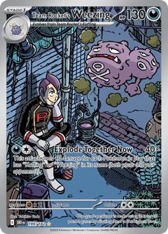 Team Rocket's Weezing 199/182 Destined Rivals