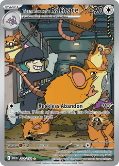 Team Rocket's Raticate 202/182 Destined Rivals