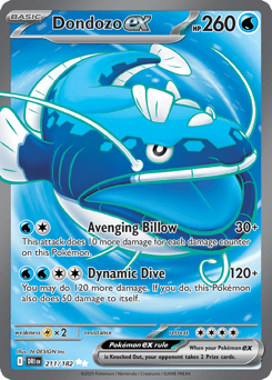 Dondozo ex 211/182 Destined Rivals