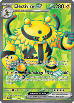 Electivire ex 212/182 Destined Rivals