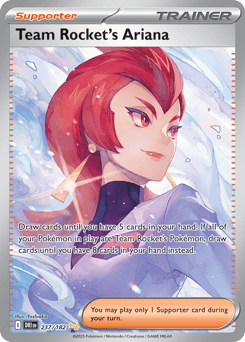 Team Rocket's Ariana 237/182 Destined Rivals