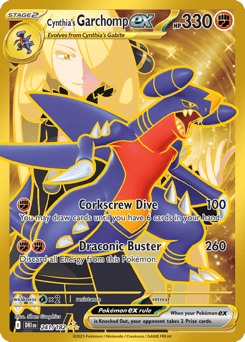 Cynthia's Garchomp ex 241/182 Destined Rivals