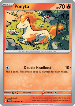 Ponyta 029/182 Destined Rivals