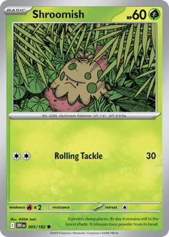 Shroomish 005/182 Destined Rivals