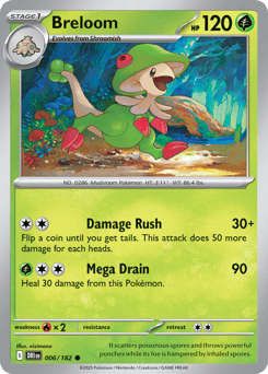Breloom 006/182 Destined Rivals