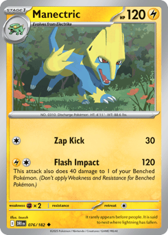 Manectric 076/182 Destined Rivals