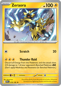 Zeraora 078/182 Destined Rivals