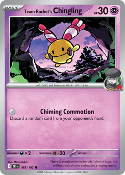 Team Rocket's Chingling 085/182 Destined Rivals
