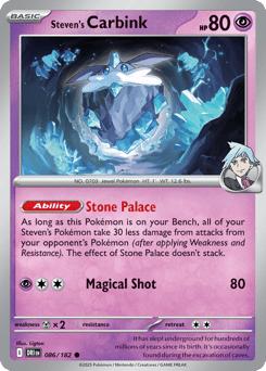 Steven's Carbink 086/182 Destined Rivals