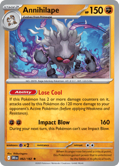 Annihilape 092/182 Destined Rivals