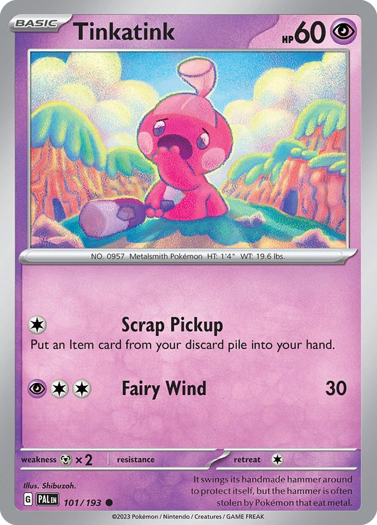 Tinkatink 101/193 Paldea Evolved