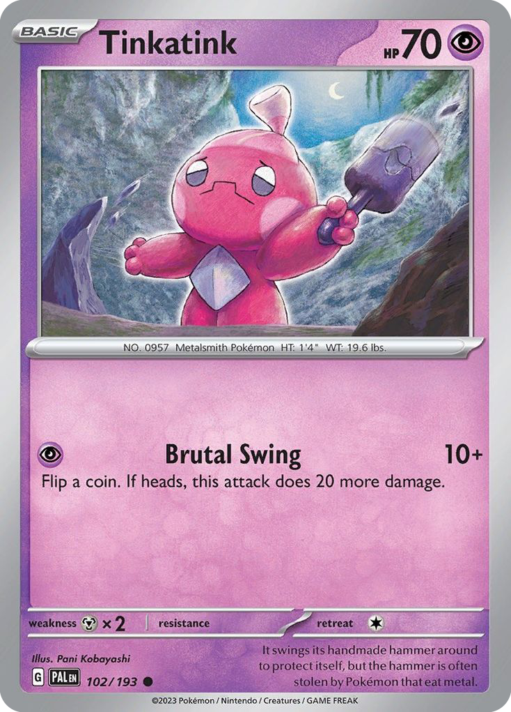 Tinkatink 102/193 Paldea Evolved