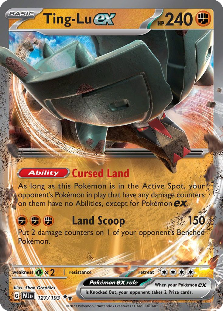 Ting-Lu ex 127/193 Paldea Evolved
