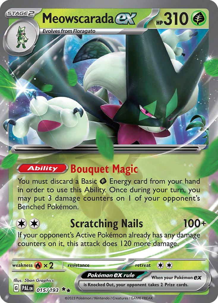 Meowscarada ex 015/193 Paldea Evolved