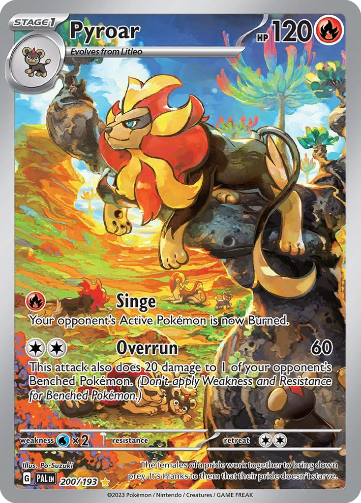 Pyroar 200/193 Paldea Evolved