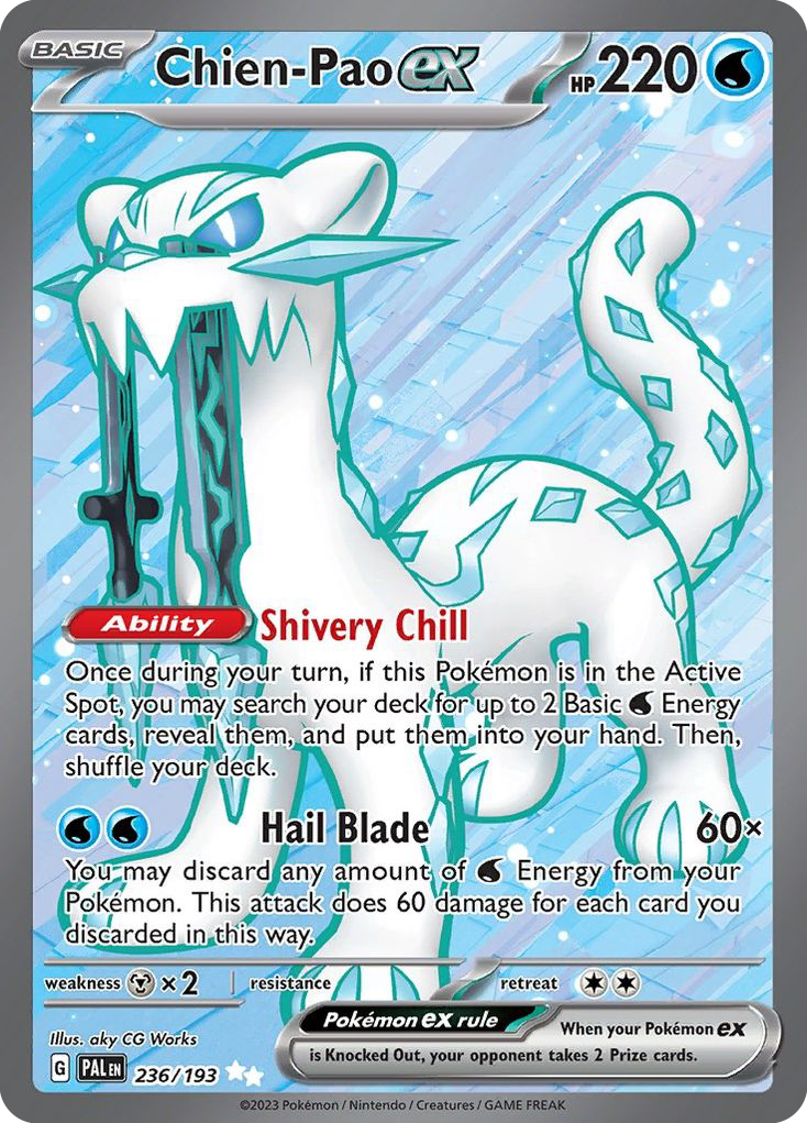 Chien-Pao ex 236/193 Paldea Evolved