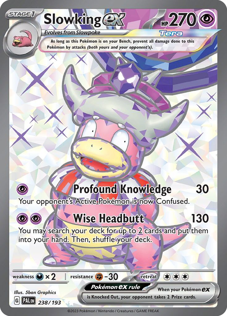 Slowking ex 238/193 Paldea Evolved