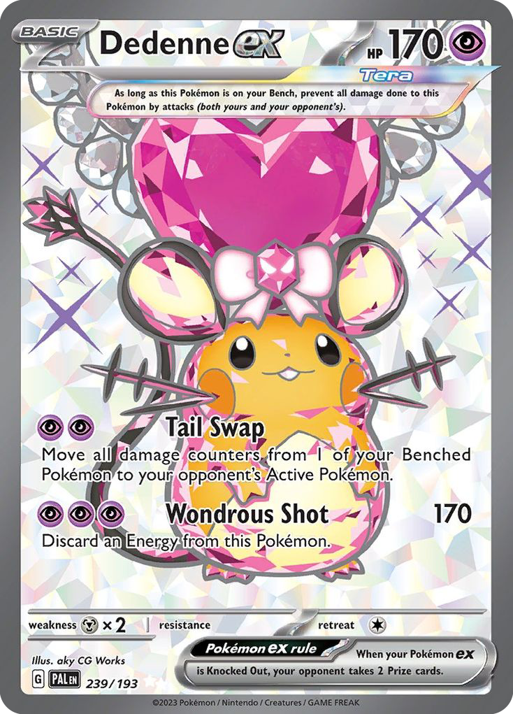 Dedenne ex 239/193 Paldea Evolved