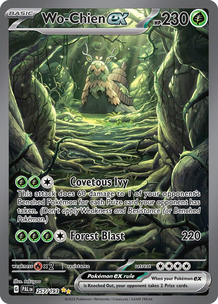 Wo-Chien ex 257/193 Paldea Evolved
