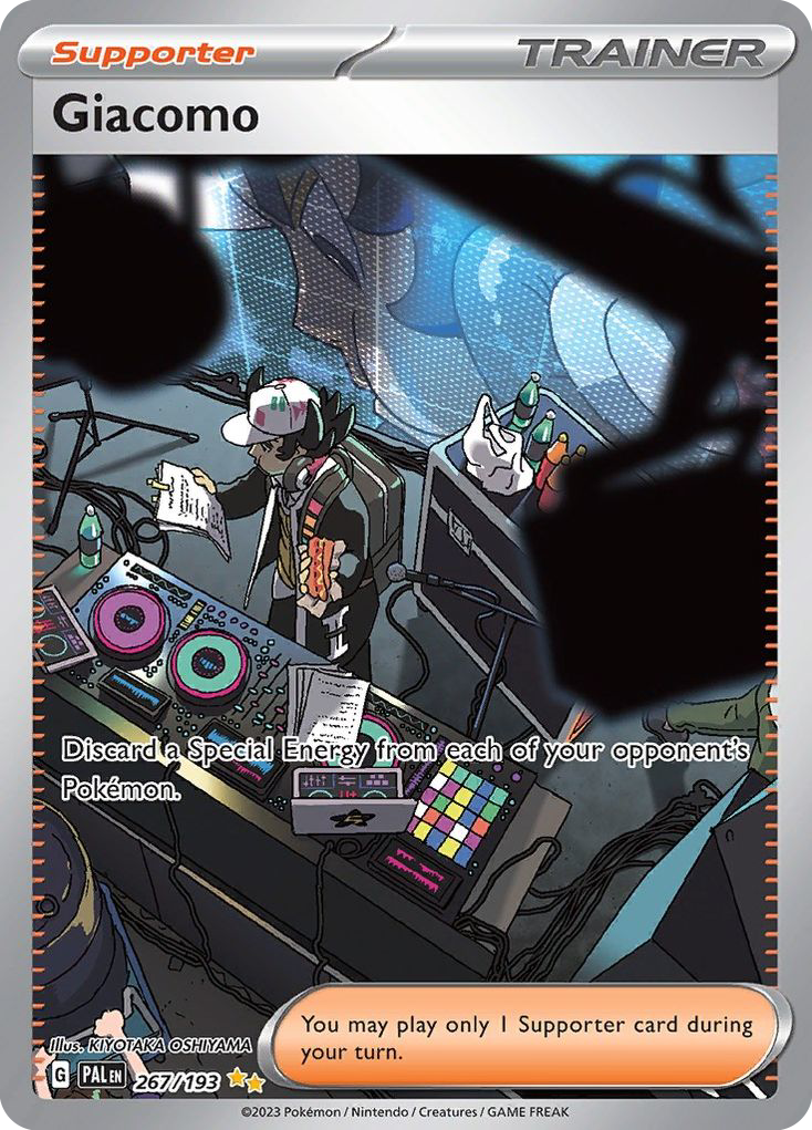 Giacomo 267/193 Paldea Evolved