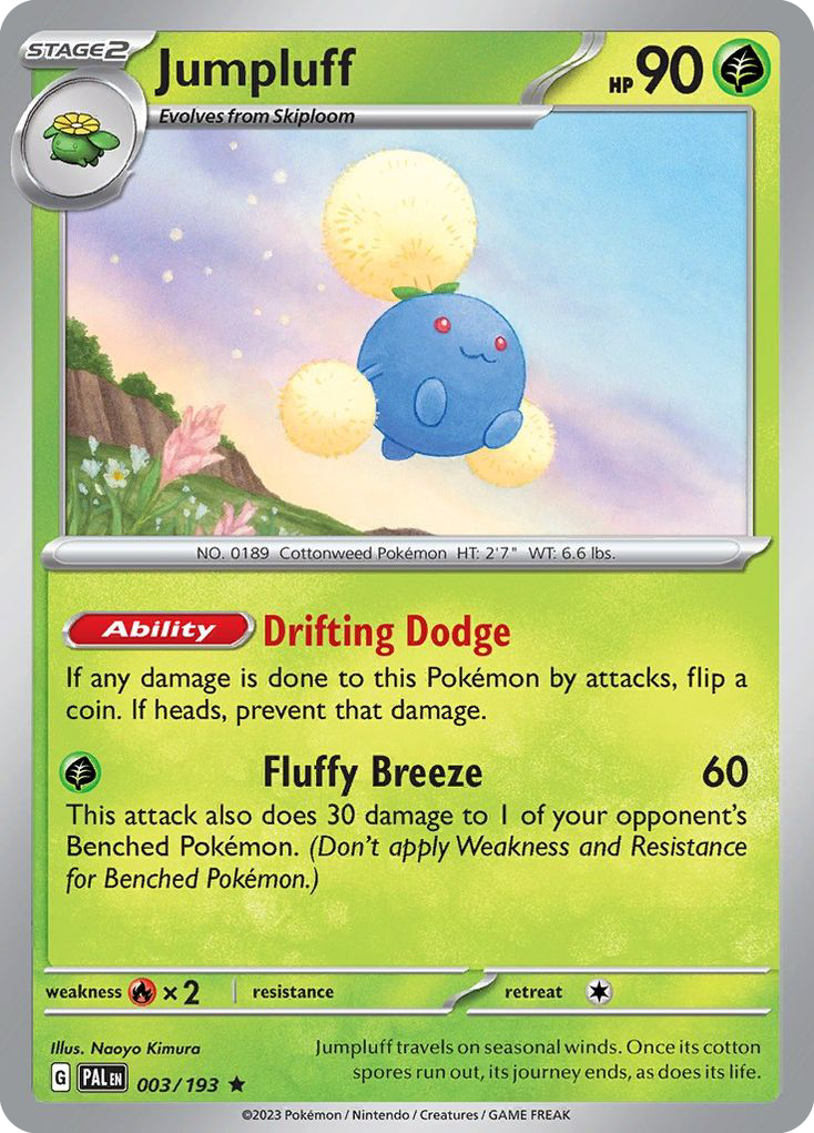 Jumpluff 003/193 Paldea Evolved