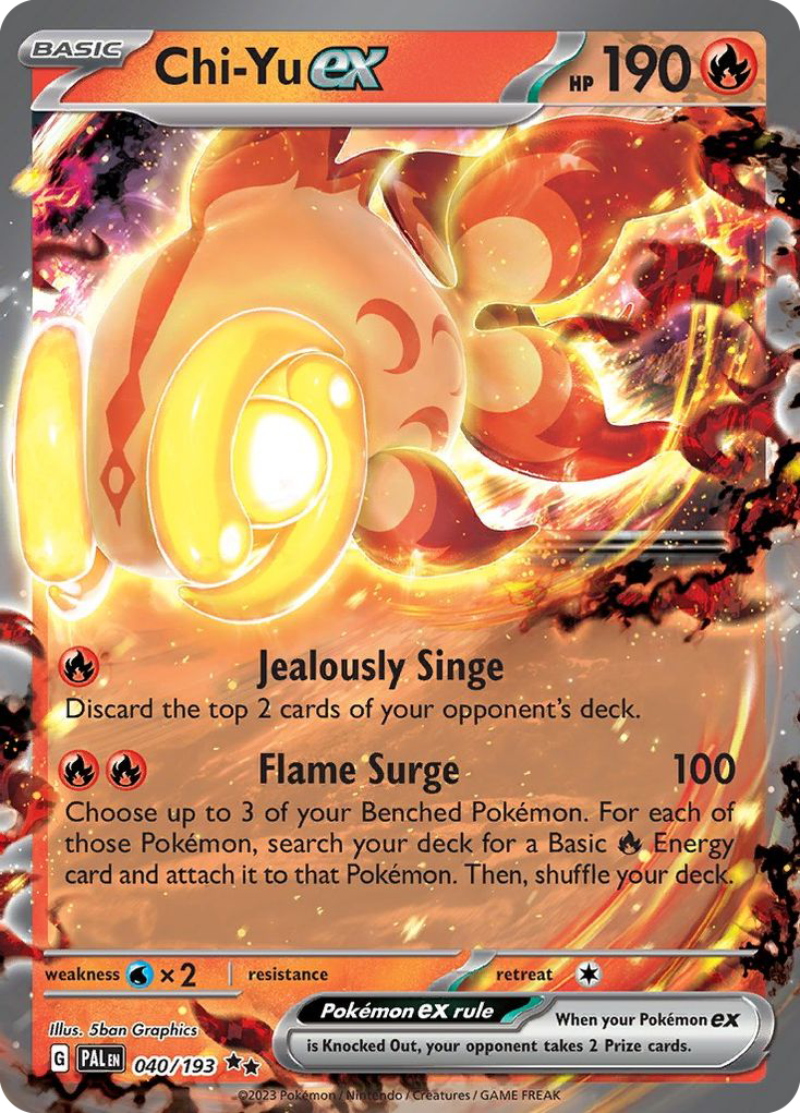 Chi-Yu ex 040/193 Paldea Evolved
