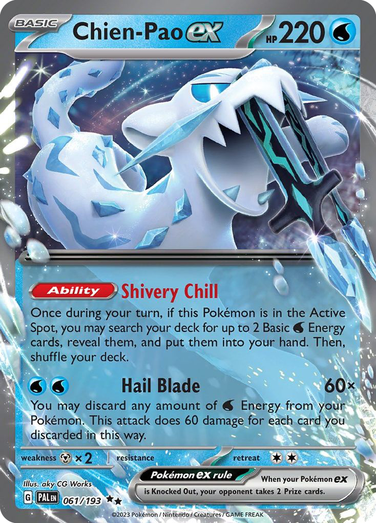 Chien-Pao ex 061/193 Paldea Evolved