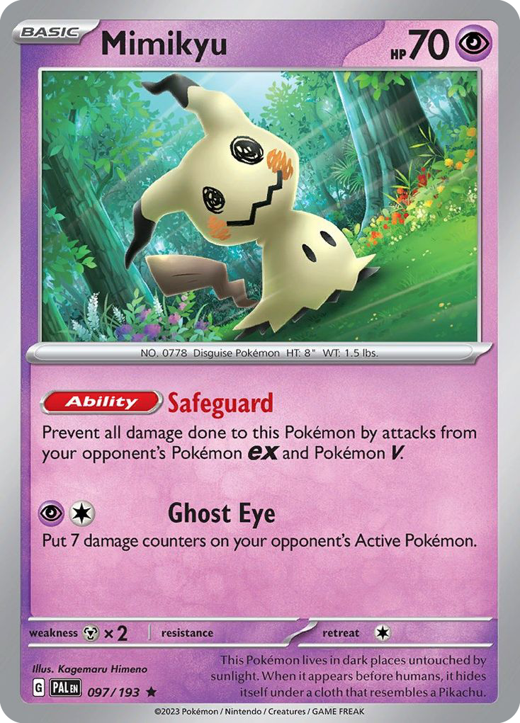 Mimikyu 097/193 Paldea Evolved