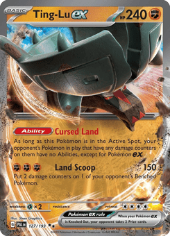 Ting-Lu ex 127/193 Paldea Evolved