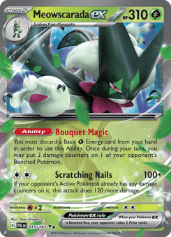 Meowscarada ex 015/193 Paldea Evolved