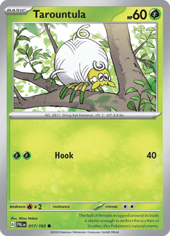 Tarountula 017/193 Paldea Evolved