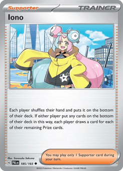 Iono 185/193 Paldea Evolved